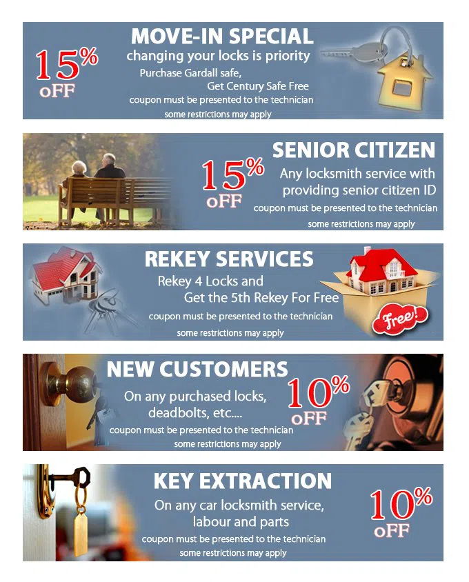 Locksmith Store Los Angeles, CA 310-844-9253 - coupon21-set-five